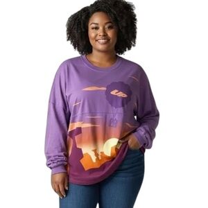 Disney Park Paradise Falls Up Spirit Jersey Shirt